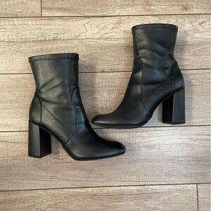 A New Day mid-calf black ankle boots